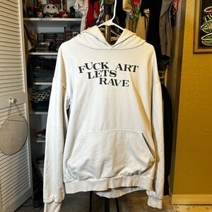 F*ck Art Let's Rave - AWGE X Midnight Studios asap rocky hoodie size Xl